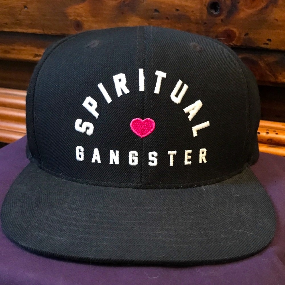 Spiritual Gangster Flat-Bill SnapBack hat